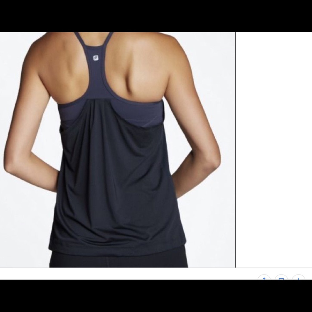 Running tank top w/ built in sports bra